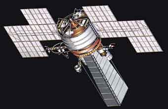 Der Oko-Satellit;  Credit: Gunter Krebs