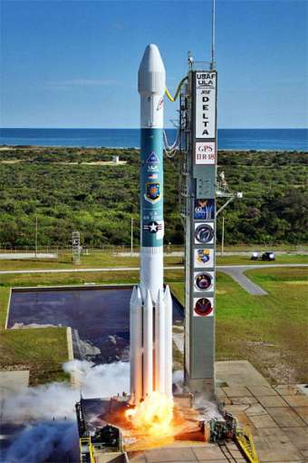 Delta 2-Start; Credit: Carleton Bailey, ULA