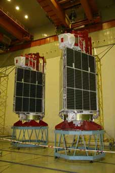 Glonass-Satellit; Credit: 3-Roskosmos