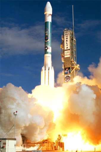Delta 2-Start; Credit: Carleton Bailey, ULA