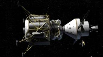 Orion und Altair; Credit: NASA