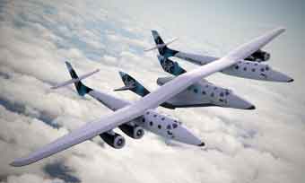 SS2-WK2-Kombi im Einsatz Credit: Virgin Galactic