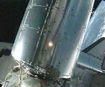 Columbus Modul; Credit: NASA