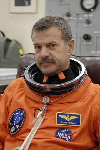 Commander Altman; Credit: NASA Commander Altman; Credit: NASA