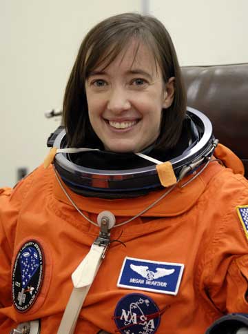 Megan McArthur; Credit: NASA Megan McArthur; Credit: NASA