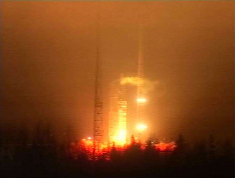Rockot Start; Credit: ESA Rockot Start; Credit: ESA