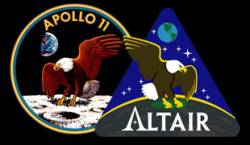 Vergleich Apollo 11 - Altair; Credit: Collectspace
