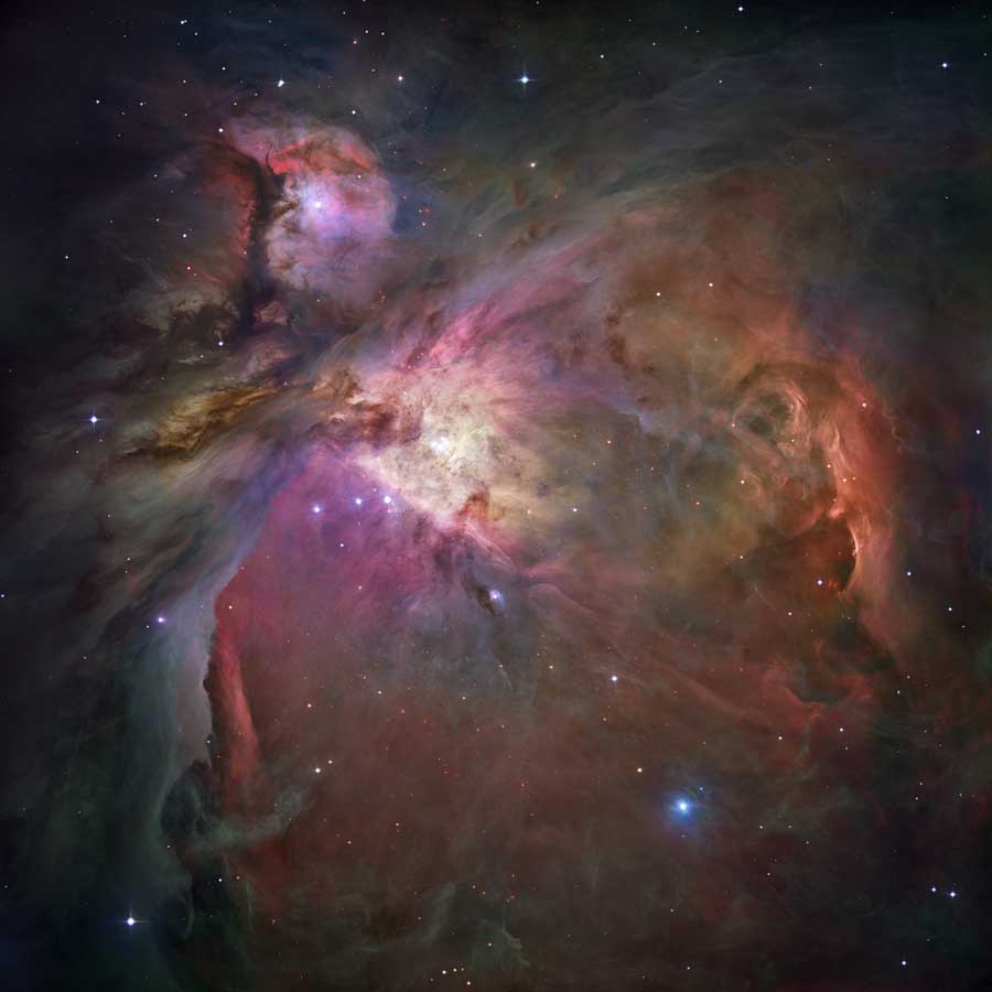 Orion-Nebel; Credit: STScI, NASA, ESA Orion-Nebel; Credit: STScI, NASA, ESA