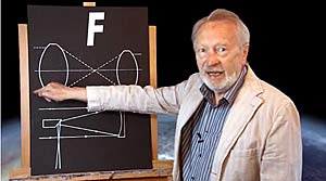 F wie Fernrohr, erklärt von Dieter B. Herrmann; Credit: MOZ alt