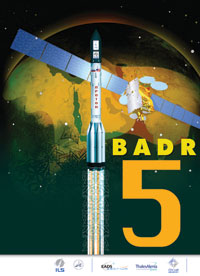 BADR 5 Logo; Credit: ILS BADR 5 Logo; Credit: ILS